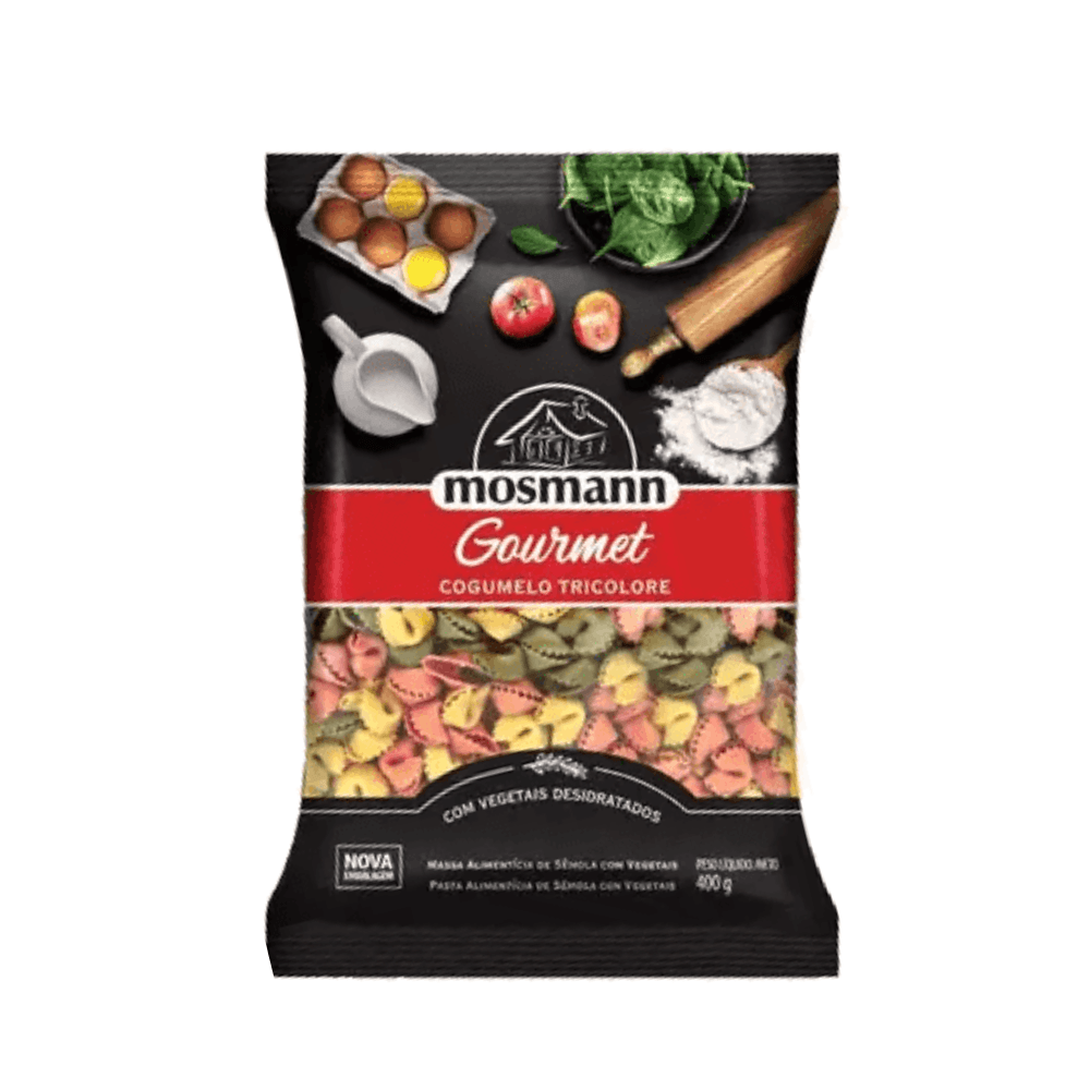 Macarrão Tricolore Cogumelo Mosmann – 400g
